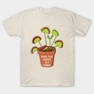 Save the Venus Fly Traps T-Shirt